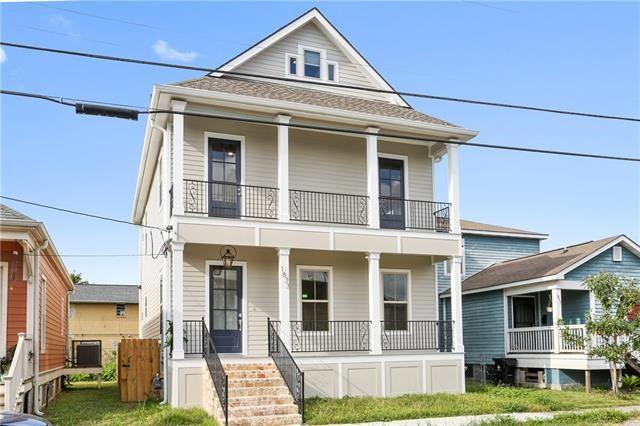 Exterior of 1833 Marais Street in New Orleans, Louisiana