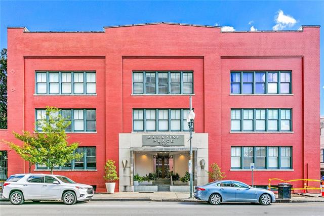 Exterior of 760 Magazine Street unit 303 in New Orleans